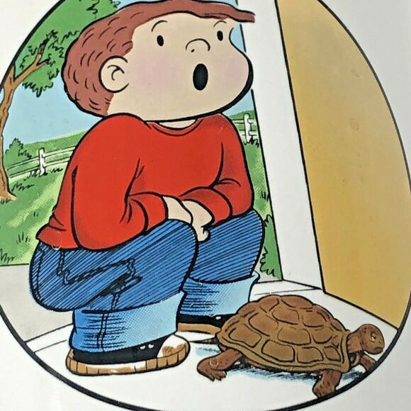 VTG 1983 Family Circus Mug Bill Keane Comics Pet Love Can We Keep Him, Mommy? - Picture 11 of 11